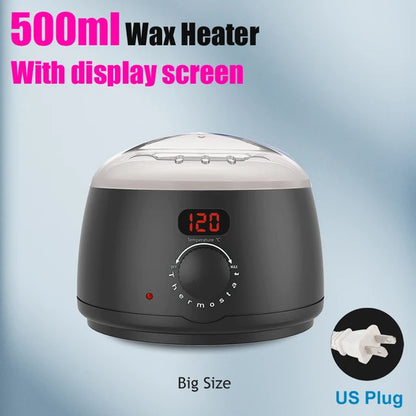 Hair Removal Waxing Warmer with LCD 