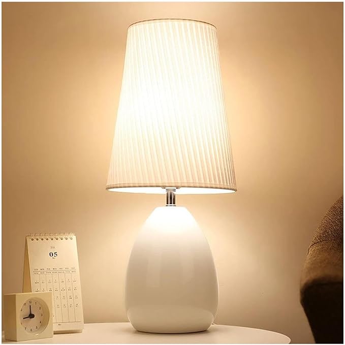 Modern Striped Table Lamp