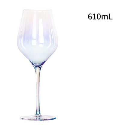 Gradient Colorful Crystal Wine Glasses