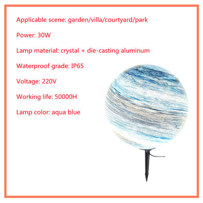 Crystal Ball Grass Light