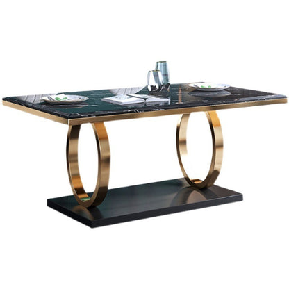 Black Marble Dining Table