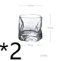 Aurora Crystal Whiskey Glass