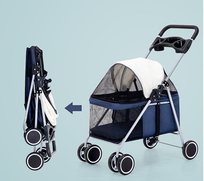 Foldable Pet Stroller