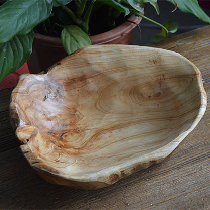 European Style Wooden Serving Bowl