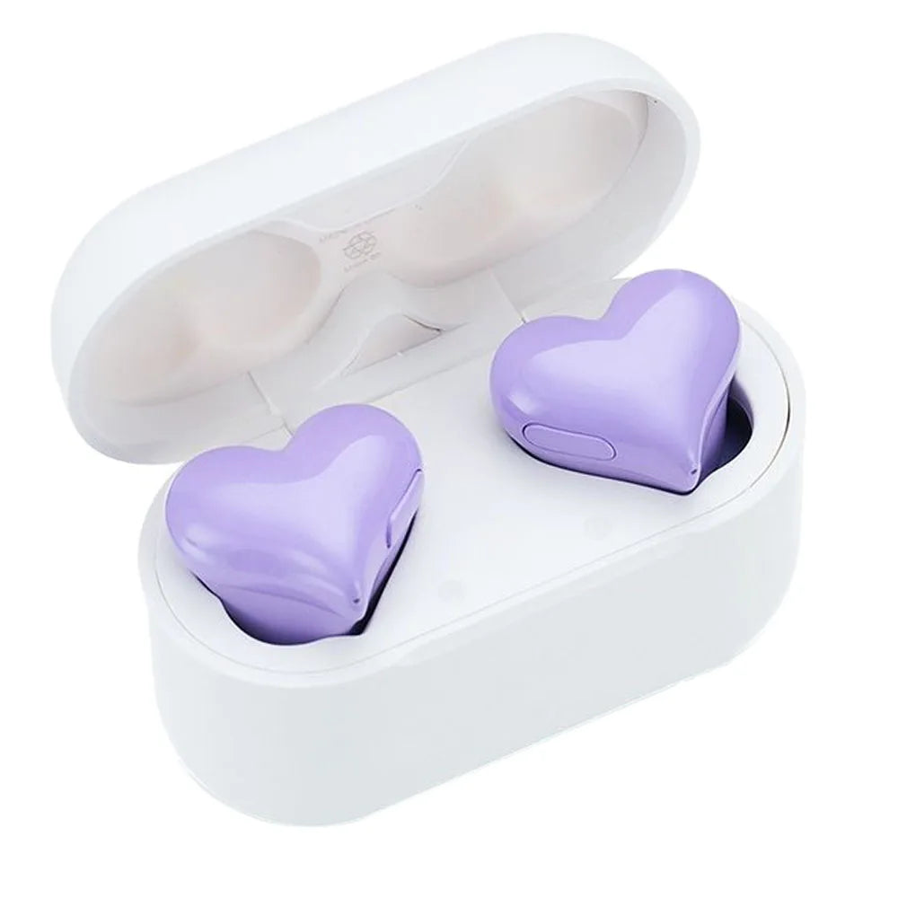 Bluetooth Heart Earbuds 