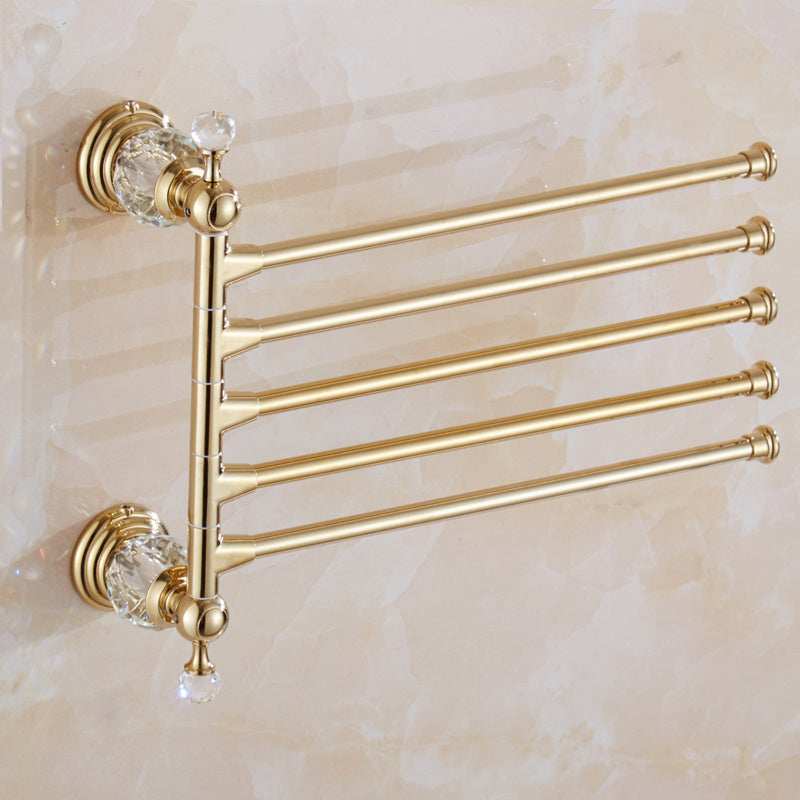 European Style Gold Towel Holder