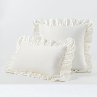 Nordic Velvet Lace Throw Pillows