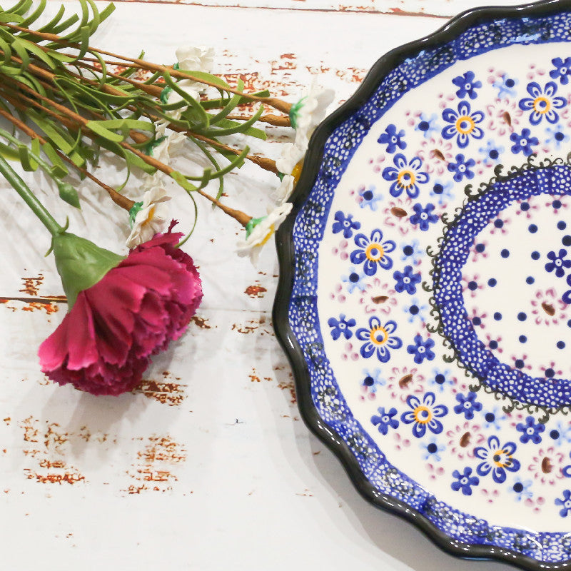 Round Pottery Serveware