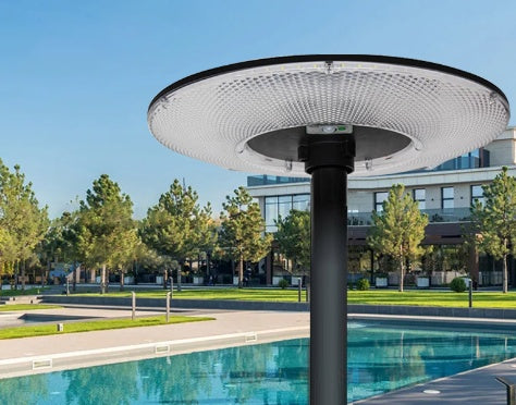 UFO Solar Landscape Light