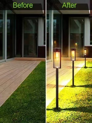 Tungsten Wire Lawn Lamp & Wall Sconce