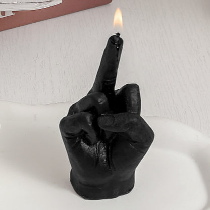 Middle Finger Candle