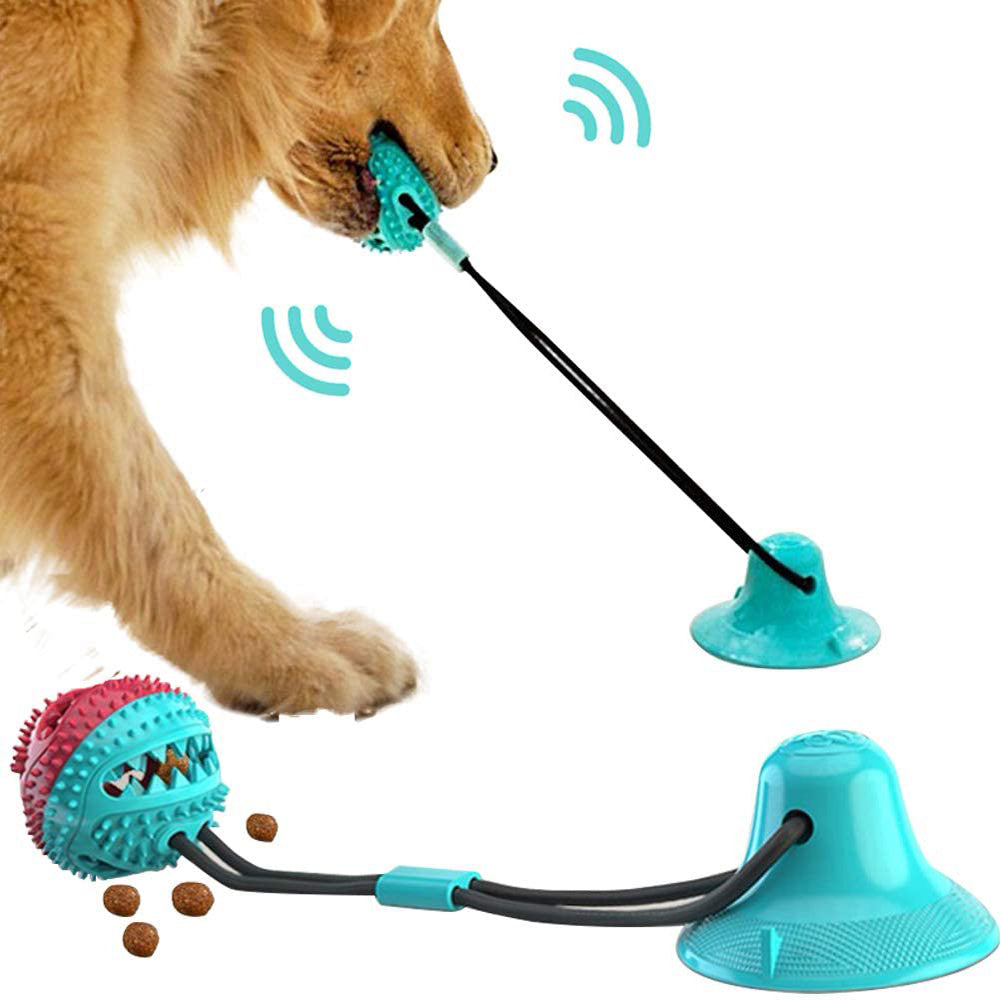 Suction Cup Tug Interactive Dog Ball Toy