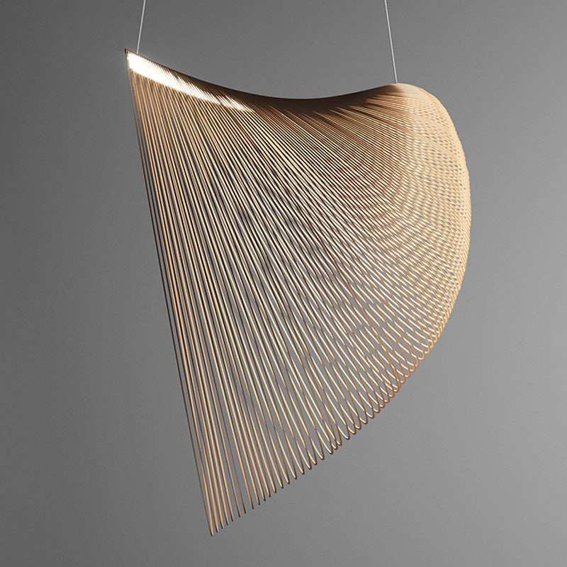 Contemporary Sculptural Pendant Light