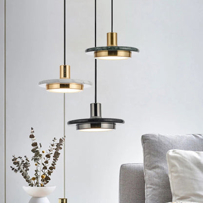 Marble Minimalist Chandelier