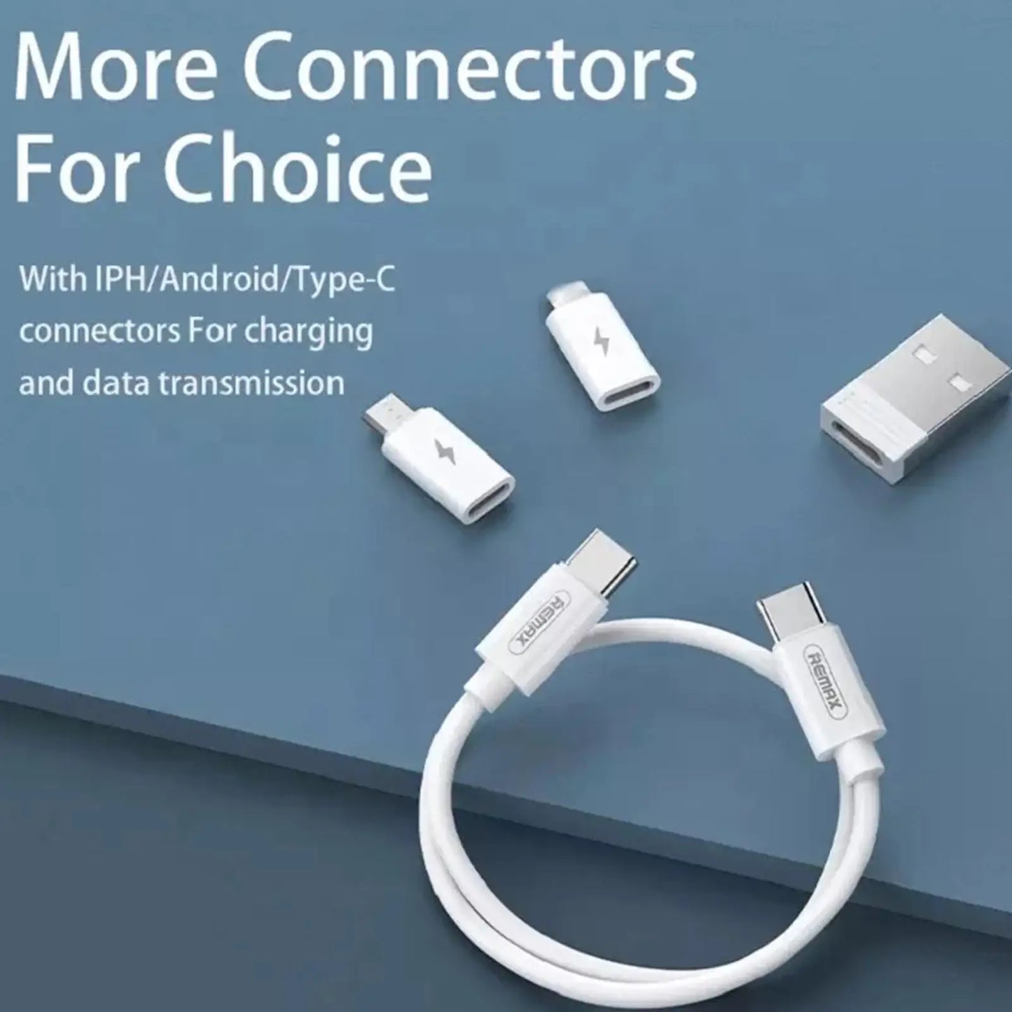 Multifunctional 60W Type-C Fast Charge Data Cable Set for iPhone