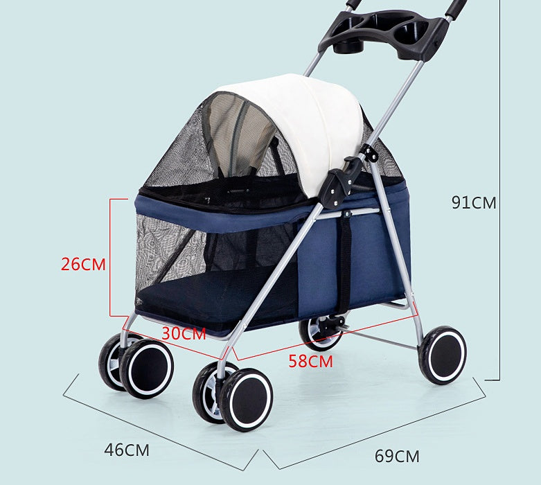 Foldable Pet Stroller