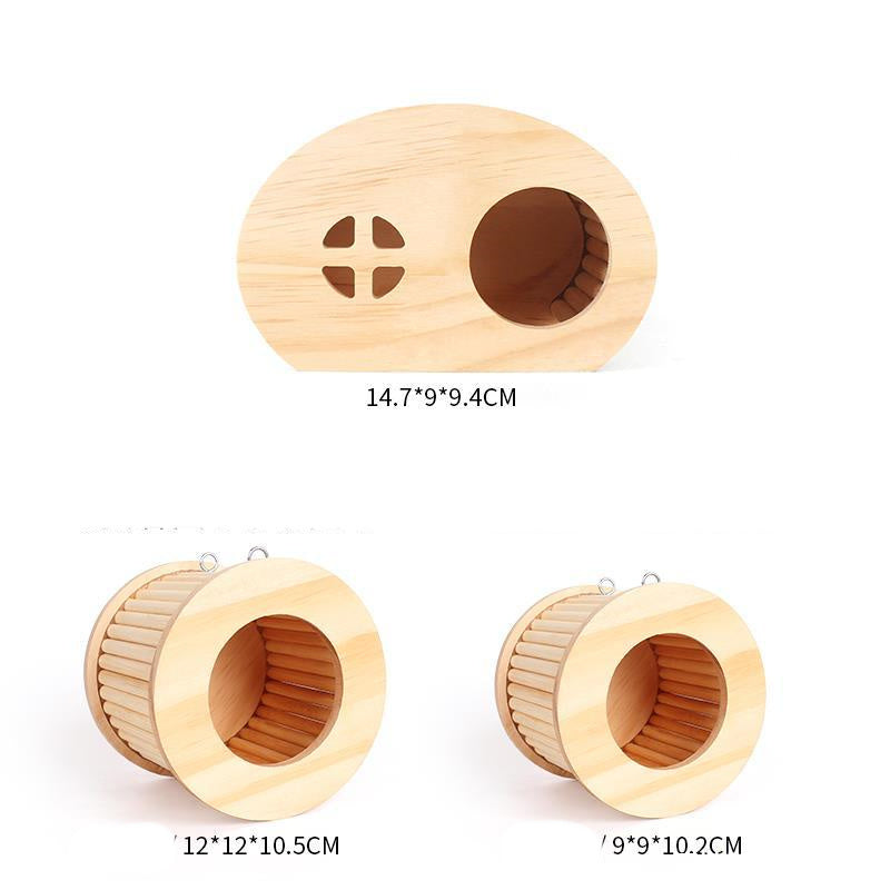 Small Pets Wooden Hideout